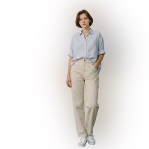 Lauren Ralph Lauren Women’s Blue Striped Button Down Shirt